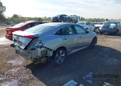 2020 Honda Civic Lx z USA, uszkodzony, nr VIN 2HGFC2F66LH547381